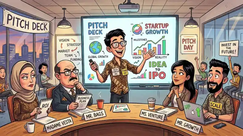 Cara Membuat Pitch Deck yang Menarik Perhatian Investor