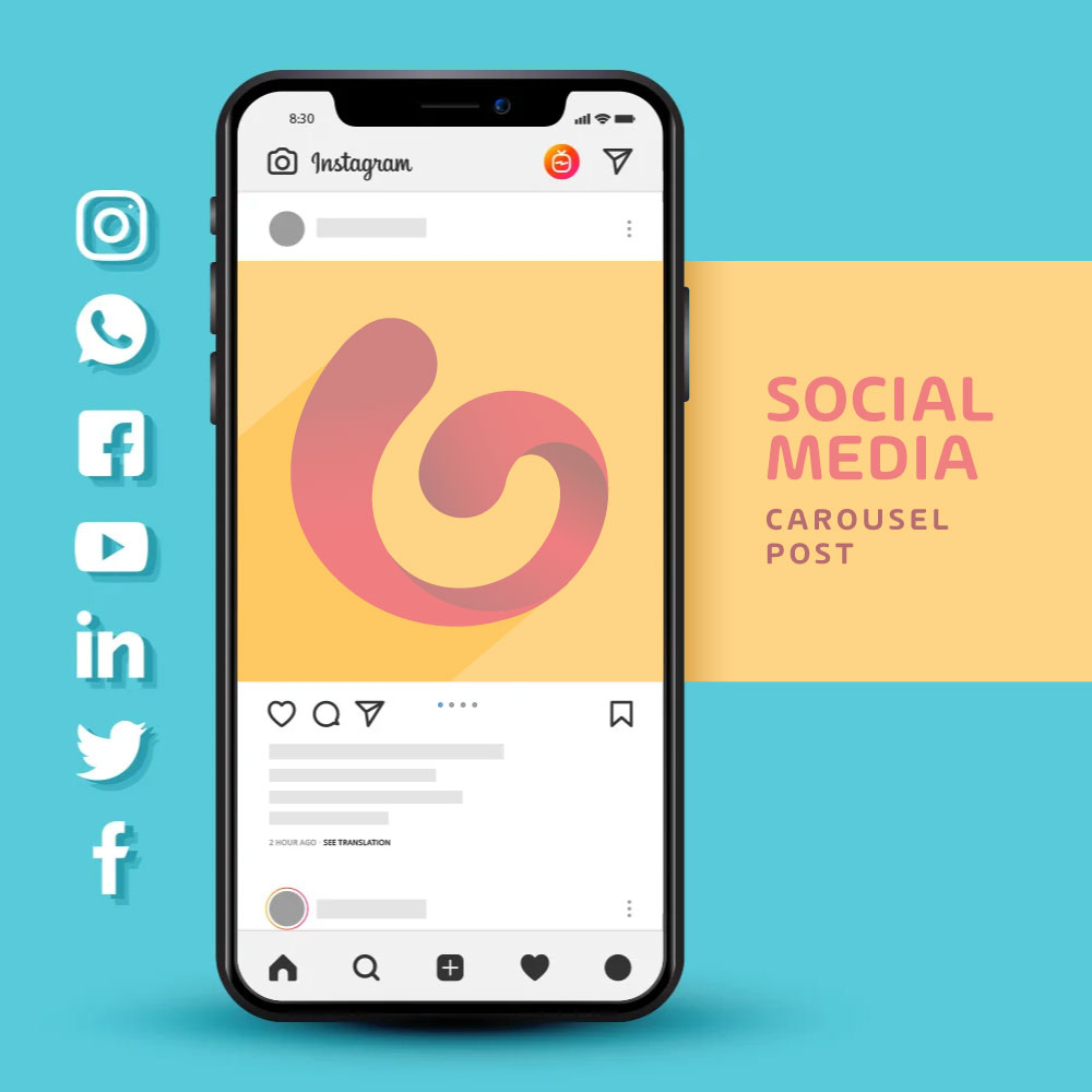 Desain Posting Carousel Sosmed