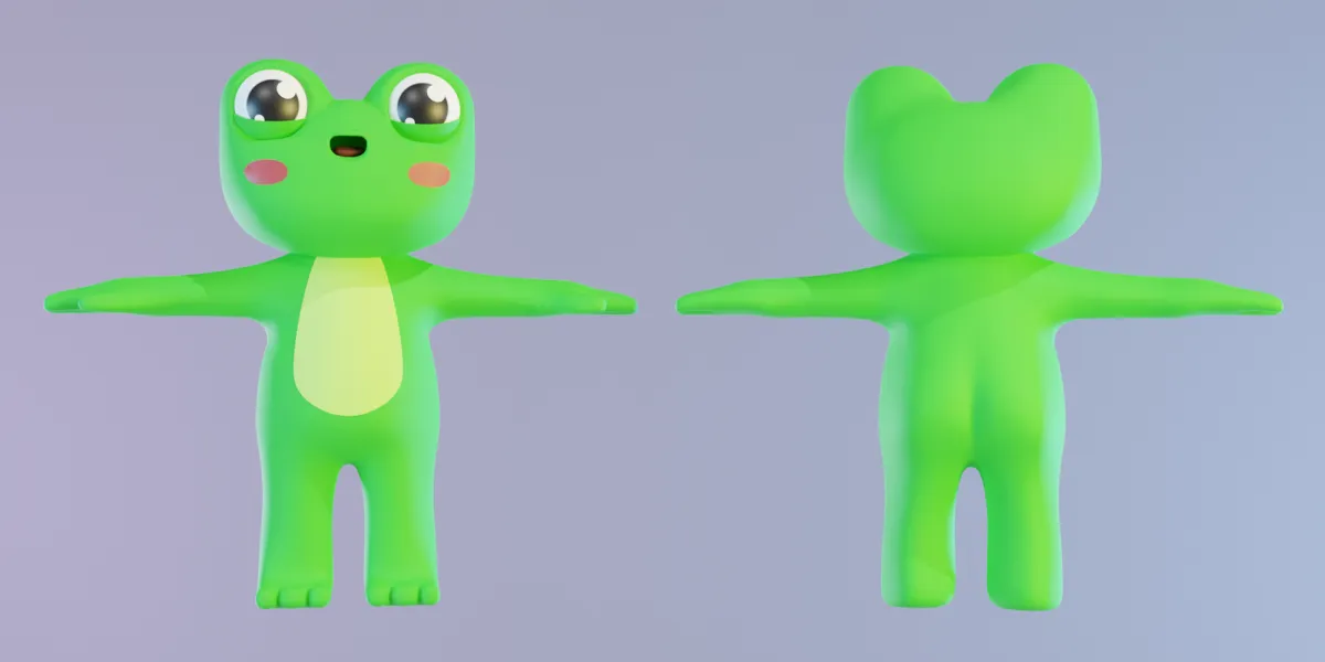 3D Frog
