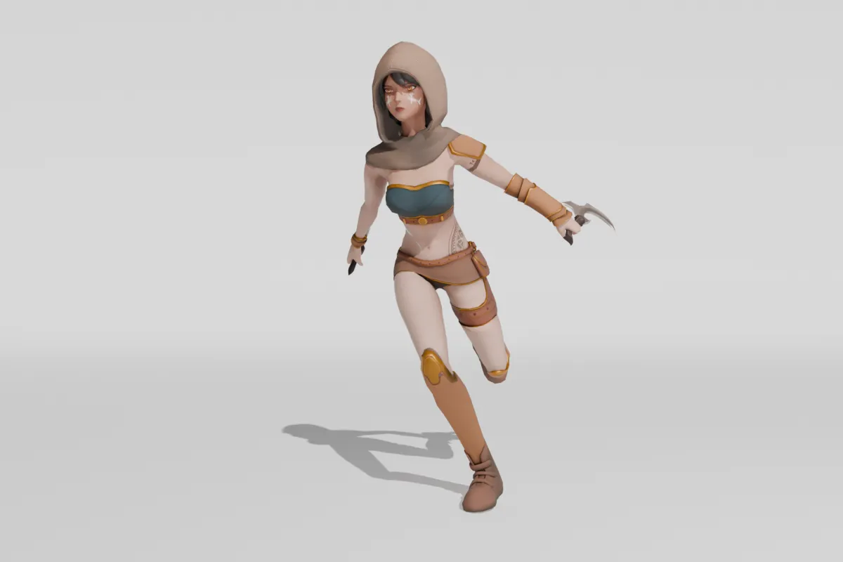3D Karakter - Ayaka