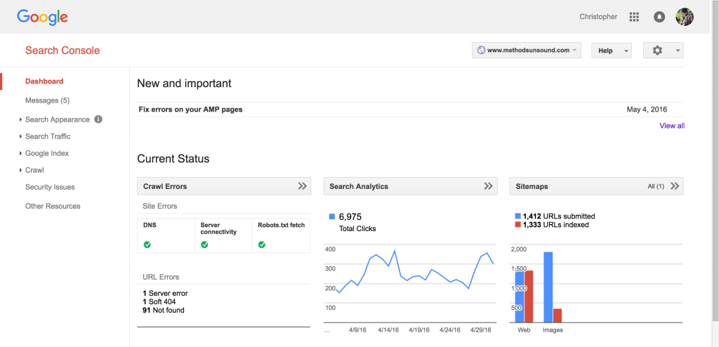 SEO Tools Google Search Console