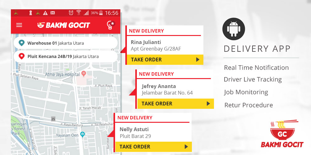 Bakmi Gocit Delivery App