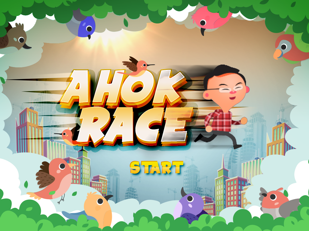 Ahok Race Game Development