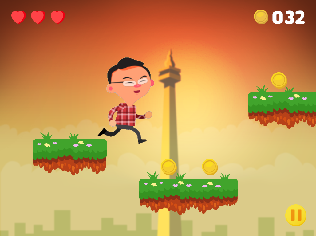 Ahok Race Game Development