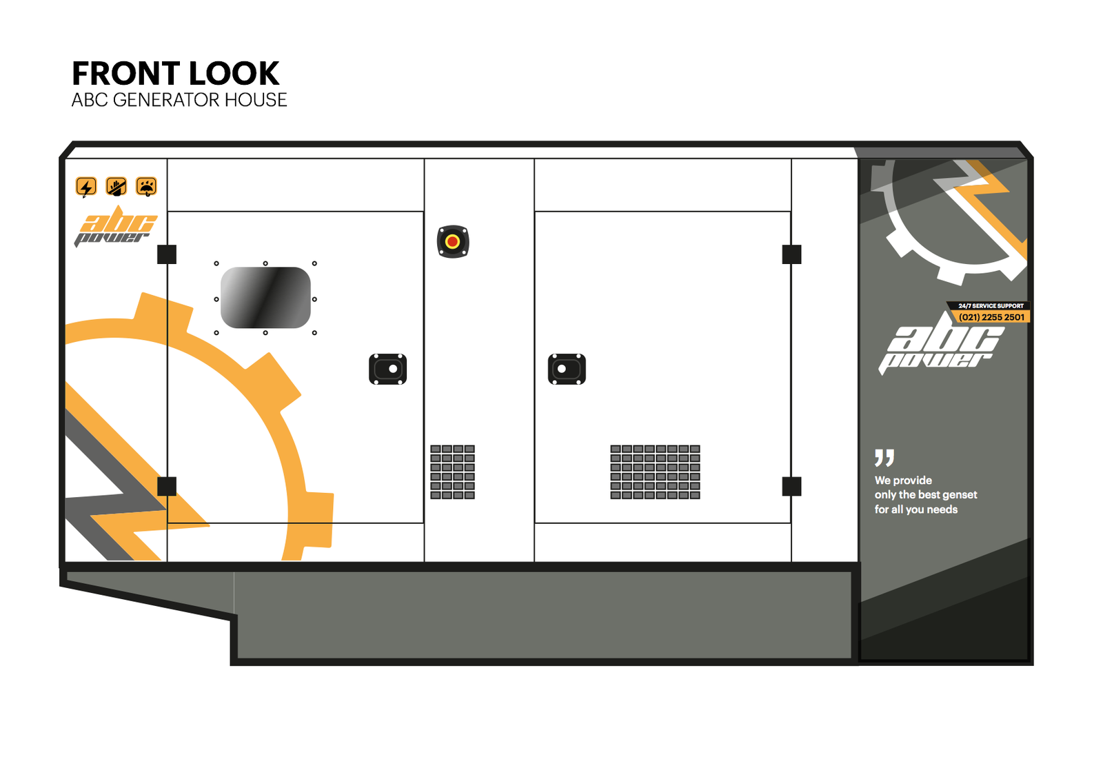 ABC Power Genset Packaging Design